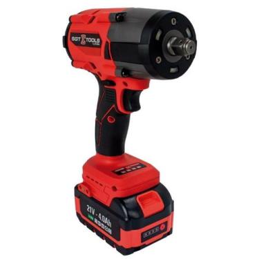 Imagem de Chave Impacto a Bateria 1/2 POL 820Nm SGT-7508 com 2 Baterias e Maleta