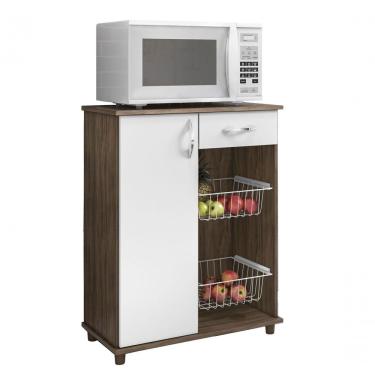 Imagem de Fruteira Belize New Nogal Com Branco - Notável