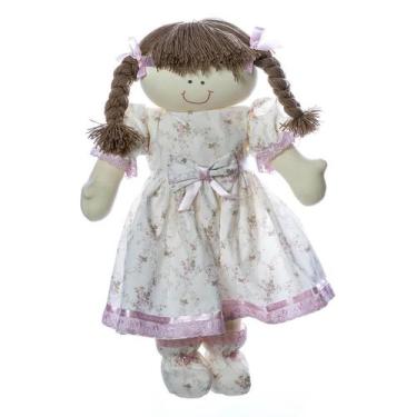 Imagem de Boneca De Berço Quarto Bebê Infantil Menina - Potinho de mel