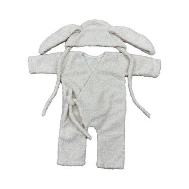 Imagem de Roupinha De Coelhinho Para Bebê Recém-nascido De 0 a 12 Meses, Adereço