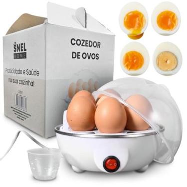 Imagem de Cozedor de Ovos Elétrico 7 Ovos Snel Home 220V  Máquina de Cozinhar a 