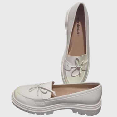 Imagem de Sapato Mocassim Slip On Feminino Tratorado Confort Moleca 5775.104.992