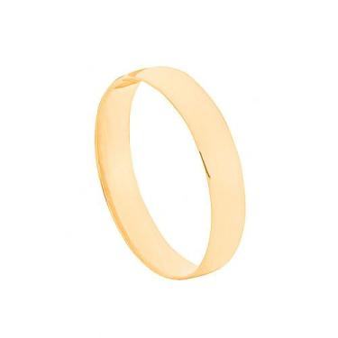 Imagem de Aliança de Casamento Ouro 18k Tradicional Lisa 3,5 mm - OSI, Ouro amar