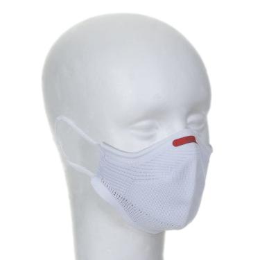 Imagem de Máscara Fiber Knit AIR + Filtro de Proteção + Suporte, Branca, G (Masculino)
