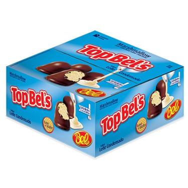Imagem de Marshmallow Chocolate Top Bels Leite Condensado com 50 - Bel