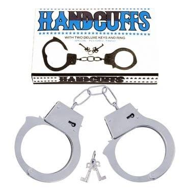 Imagem de Algemas Sexuais De Metal Sexshop Fetiches Policial Erotica