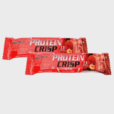 Imagem de Kit 2 Barra de Proteína Protein Crisp Bar Sabor Trufa de Avelã 45g