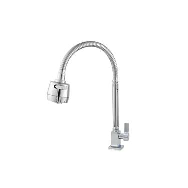 Imagem de Torneira Quadrada Tubo Gourmet Bancada Cozinha