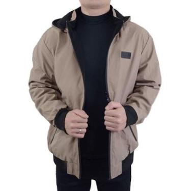 Imagem de Jaqueta Masculina Red Nose Dupla Face Bege Kaqui - 9510026-Masculino