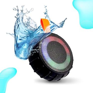 Imagem de Caixa De Som Bluetooth à Prova de Agua Potente Portátil TWS IP66 com Clip para Pendurar