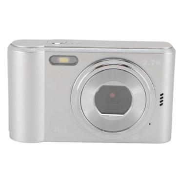 Imagem de Câmera Digital de 48 MP para Crianças Adolescentes, 2,7K HD, Tela Colorida de 2,4 Polegadas, Zoom Digital 8X, Com Suporte para Cartão de Memória Pequeno de até 128 GB, Tamanho