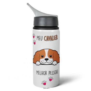 Imagem de Garrafa Squeeze NK - Meu Cavalier, melhor pessoa! - JPS INFO