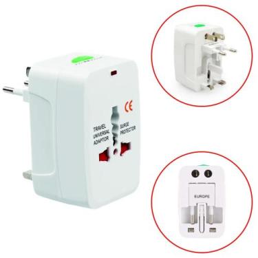 Imagem de Adaptador Tomada Universal Padrão 150 Países Viagem Bivolt - ILLINONE 