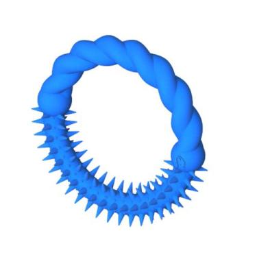 Imagem de Argola de Borracha P - Brinquedo Para Cachorros/Cães (11,5cm) - Toys4d