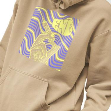 Imagem de Blusa Moletom Masculino Estampado Enf Vacina em Algodão Fio 30.1 Pente