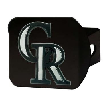Imagem de FANMATS 26572 MLB - Capa de engate Colorado Rockies - Preta