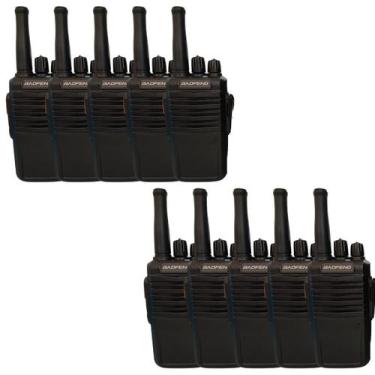 Imagem de Kit 8 Rádios Comunicadores BM-77 Profissional - Baofeng 