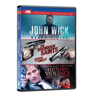 Imagem de John Wick / Boondock Saints / History Of Violence (3-Film Collection)