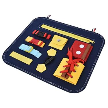 Imagem de Livro de Atividades para Crianças, Brinquedos Sensoriais para Bebês, Placa Sensorial Educacional, Placa para Atividades de Bebês, Brinquedo de Desenvolvimento de Inteligência Com