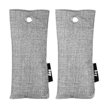 Imagem de IEUDNS 2 pçs geladeira desodorizadores saco conjunto acessórios de purificação de ar multiuso absorvedor de odor para banheiro sofá cozinha armário, 2 Sacos 50g