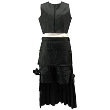 Imagem de Grand Duke FFX7 Fantasia cosplay Tifa Lockhart conjunto completo adulto fantasia de carnaval de Halloween (Masculino G)