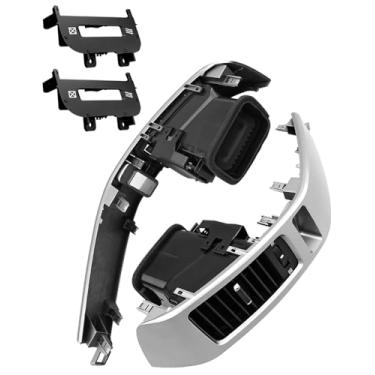 Imagem de Painel central de tomada A/C substitui 55474-60040 55475-60040, painel de grade de ventilação de duto de ar condicionado para Lexus GX470 2003-2009 Toyota Land Cruiser Prado LC120/J120 2002-2009, 2