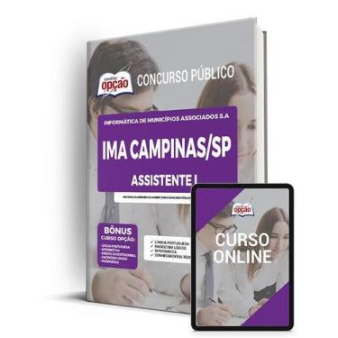 Imagem de Apostila IMA Assistente I - Apostilas Opção