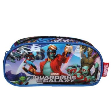 Imagem de Estojo Escolar Infantil Juvenil Guardiões Da Galáxia Marvel - Luxcel