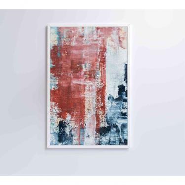 Imagem de Quadro Praia E Rochas Medidas 60x40 Cm Impressão Adesivo Fotográfico