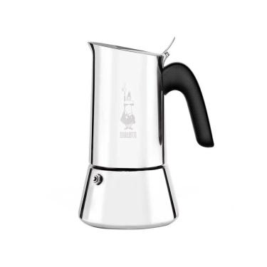 Imagem de Cafeteira Italiana Bialetti Vênus Em Inox - 6 Xícaras Cinza