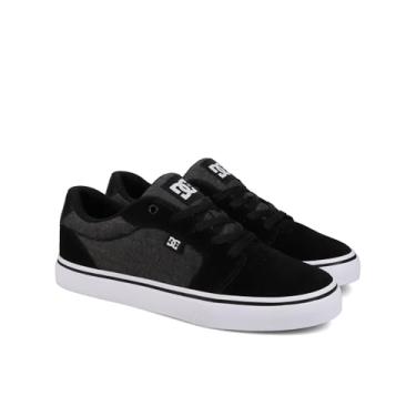 Imagem de DC Shoes Tênis masculino Anvil Se, Cambraia escura, preta, 40