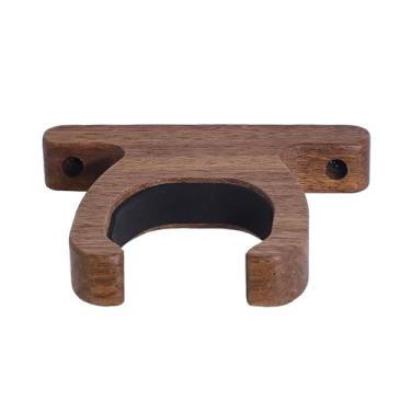 Imagem de MERIGLARE Suporte de exibição Hulusi Suporte de parede de exibição de flauta de abóbora de taco de beisebol para aprendizagem de música de concerto Presente de, Marrom Escuro