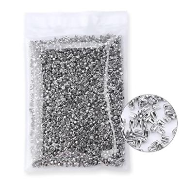 Imagem de DIY Quatro garras prego pérolas rebites botão tachas metal para vestuário contas acessórios máquina 10.0000 peças...