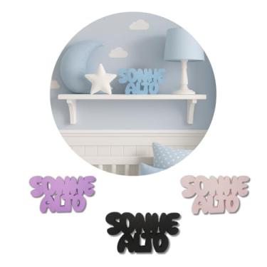 Imagem de Frase Decorativa Sonhe Alto – Letreiro Quarto Infantil Juvenil Inspiração Decoração Criativa, Motivacional e Inspiradora