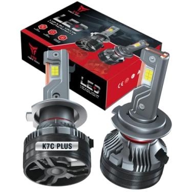 Imagem de Par Ultra Super Led K7c Plus 35.000lm 6.000k 4.300k 150w (H7-4300K)