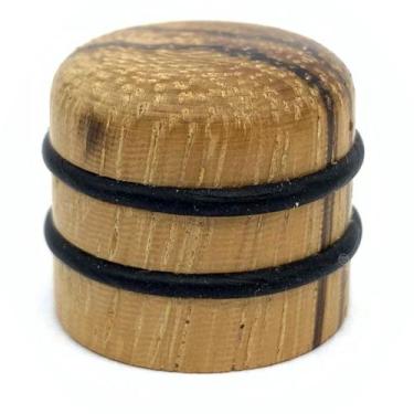 Imagem de Knob Madeira Zebra Wood Volume tone DOME guitarra baixo 1un - SPIRIT