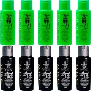 Imagem de Revenda Atacado 5 Gel Detonador com 21 Ervas 200g + 5 Gel Cartilagem d