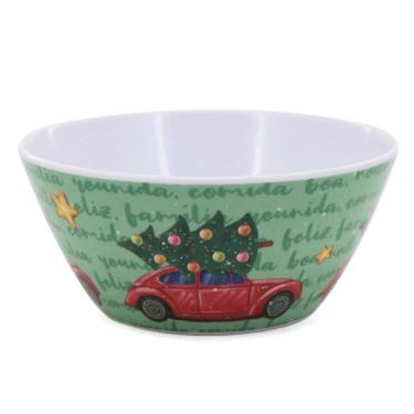 Imagem de Bowl Natalino 600Ml Cazza Verde