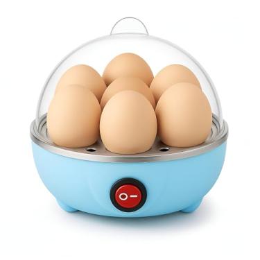 Imagem de Panela Elétrica Cozedor de Ovos, Cozimento Rápido 3-10 Minutos, 350W 110V, Compacto e Seguro, Sortida