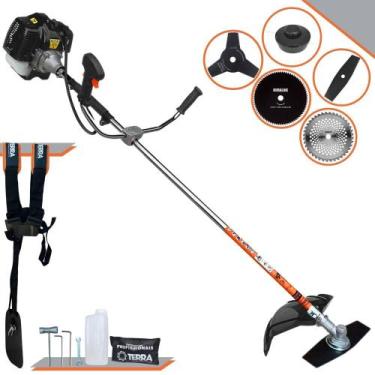 Imagem de Roçadeira Lateral Terra GRH520 À Gasolina Motor 2 Tempos 52cc 2,5HP 6.