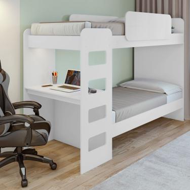 Imagem de Beliche com Escrivaninha e Led Olga Lopas