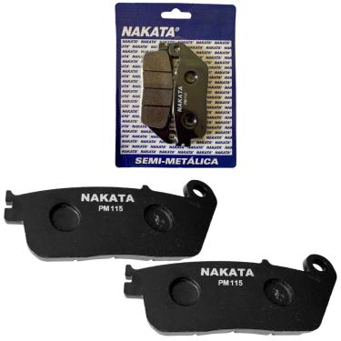 Imagem de Pastilha Freio Moto Dianteiro Cb Twister Vt125 NAKATA PM115
