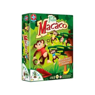 Imagem de Jogo Pula Macaco Estrela Brinquedo Clássico de Habilidade para Brincar