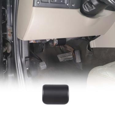 Imagem de Fgtagtal Tampa de alavanca de freio de estacionamento compatível com Hummer H2 2003-2009 ABS Parking Handbrake Release Panel Trim Cover Protection Accessories (preto fosco)