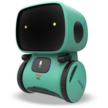 Imagem de KaeKid Robots: Robô Interativo para Crianças com Sensor de Toque, Controle por Voz, Reconhecimento de Fala, Canto e Dança