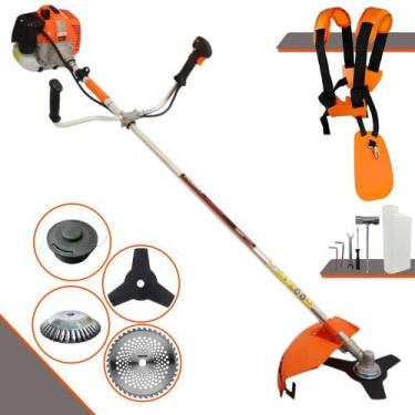 Imagem de Roçadeira Vulcan VR620H À Gasolina 62cc 3HP 12.500rpm Podador de Grama