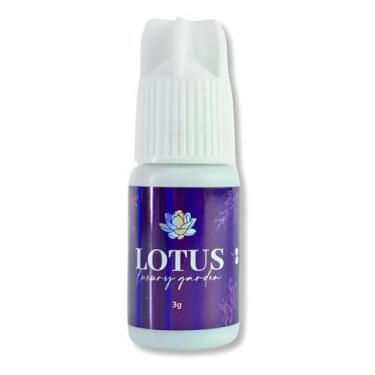 Imagem de Cola Adesivo Cherry Lash Lotus 3g Luxury Garden Para Cílios Preto