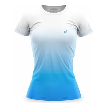 Imagem de Camiseta Feminina Blusa Academia Treino Fitness Proteção Uv - Efect, A