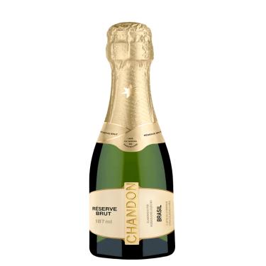 Imagem de MINI ESPUMANTE CHANDON RÉSERVE BRUT BRANCO 187ML