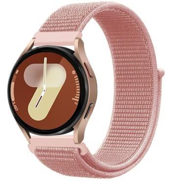 Imagem de Pulseira de nylon de 22 mm para Samsung Galaxy Watch 3 de 45 mm/Galaxy Watch de 46 mm/Gear S3 Frontier/Classic, pulseira de substituição esportiva de liberação rápida para Garmin Venu 3/Venu 2